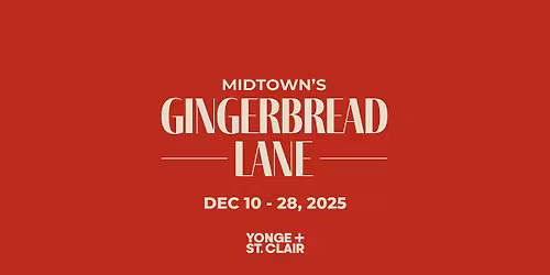 2025 Midtown Gingerbread Lane