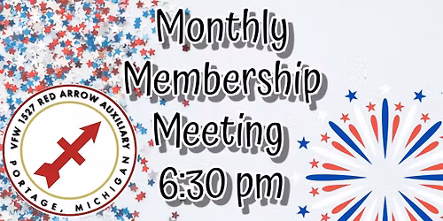 VFW 1527 Aux Monthly Membership Meeting