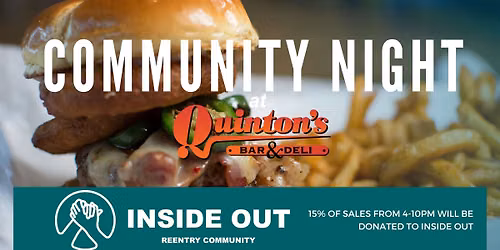 Community Night at Quinton's Bar & Deli