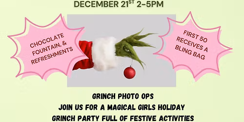 Its a "Grinch Party" Afternoon