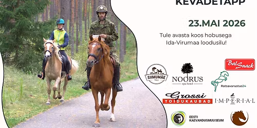 Pannj\u00e4rve ratsaorienteerumise kevadetapp 23.mail 2026