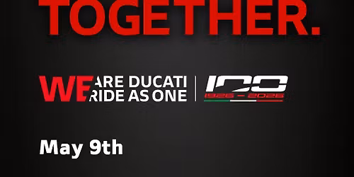 Ducati Bunbury- We Ride As One 