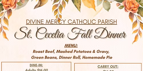 St. Cecelia Fall Dinner