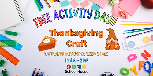 Free Activity : Thanksgiving Craft