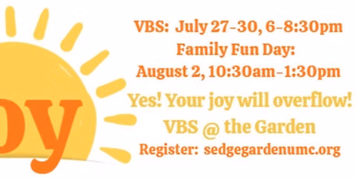 JOY Vacation Bible School