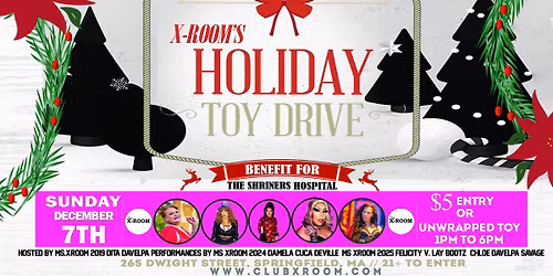 X-Rooms Holiday Toy Drive