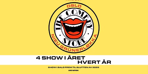 The Comedy Store p\u00e5 Nieu!