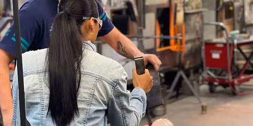 glassblowing with glassybaby madrona