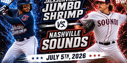 Jacksonville Jumbo Shrimp vs. Nashville Sounds
