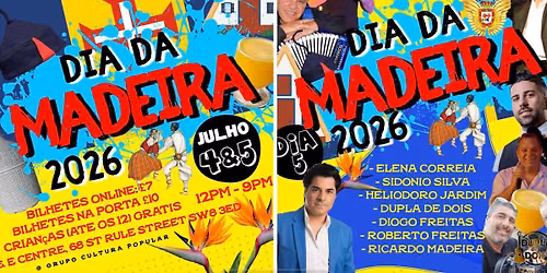 Dia Da Madeira 2026