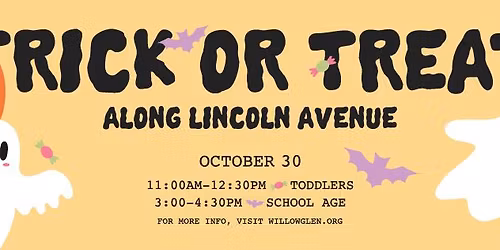 Trick or Treat Along Lincoln Ave