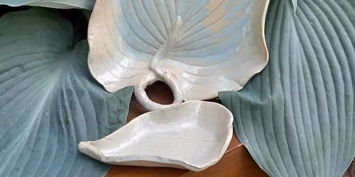 Make a Leaf Platter Art Class
