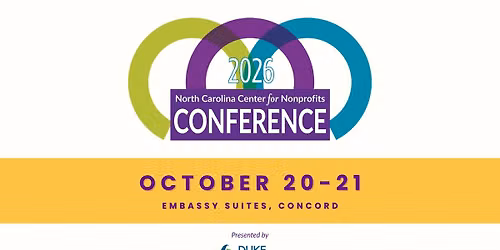 2026 Conference for North Carolina Nonprofits