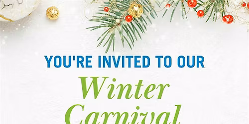 Free Winter Carnival, Train Rides & Movie Night