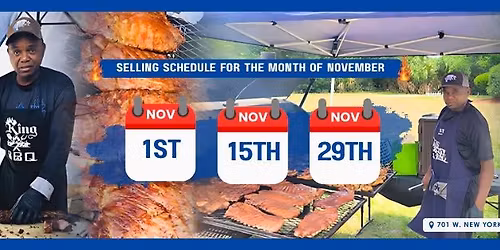 AJ King of the BBQ - November 15th Selling Day