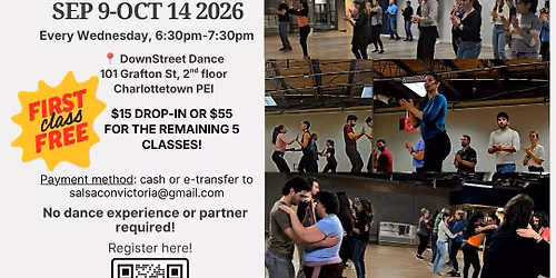 Cuban Salsa (Casino) - Absolute Beginners (6 week series! first class free!)
