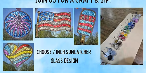 Craft & Sip - Glass Suncatcher Workshop - at Something Brewery!