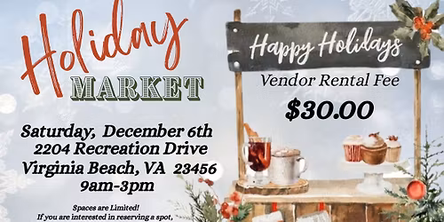Landstown Middle School 4th Annual Holiday Market 2025