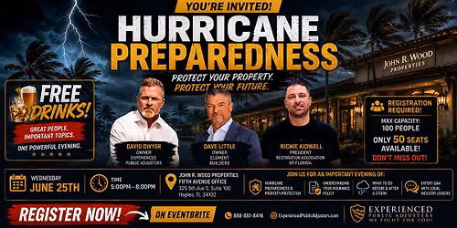 Hurricane Preparedness: Protect Your Property. Protect Your Future.