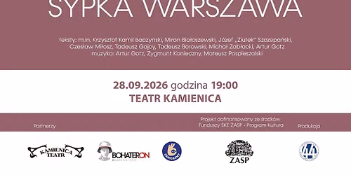 Gotz\/Sypka Warszawa\/Teatr Kamienica