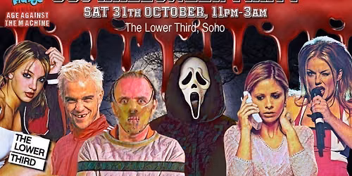The 90s Halloween Party - Saturday 31st October, 11pm-3am