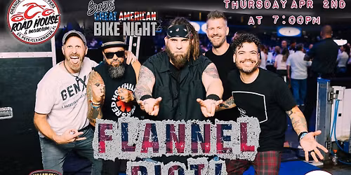 Flannel Riot at OCC Roadhouse - Bert's Great American Bike Night