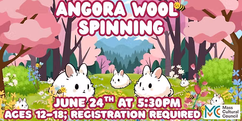 Angora Wool Spinning (ages 12-18)