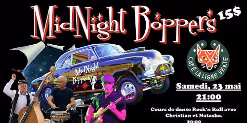 Rock'n Roll ann\u00e9es 50 avec les Midnight Boppers!