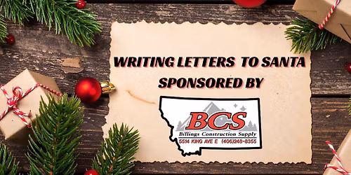 Writing Letters To Santa Night at Holiday Nights