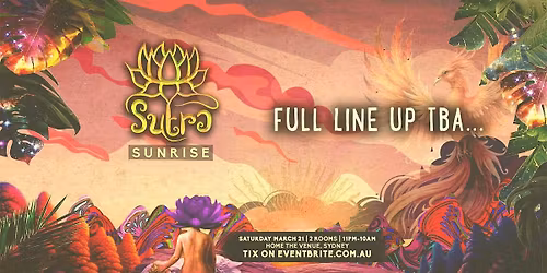 SUTRA SUNRISE ft. STACIE FIELDS \/\/ HOME THE VENUE \/\/ MAR 21