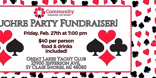 Euchre Party Fundraiser \u2660\ufe0f\u2665\ufe0f\u2663\ufe0f\u2666\ufe0f