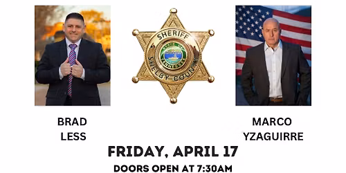 GOTV at VFW Post 5066: Meet Your Shelby County Sheriff Candidates 
