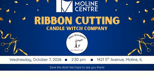 Official Ribbon Cutting Ceremony for Candle Witch Company