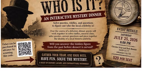 Who Is It? An Interactive Mystery Dinner