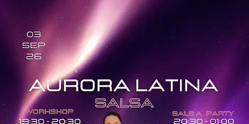 Aurora latina Vol.10 Bachata and Salsa night