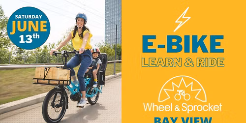 E-Bike Learn & Ride @ W&S Bay View