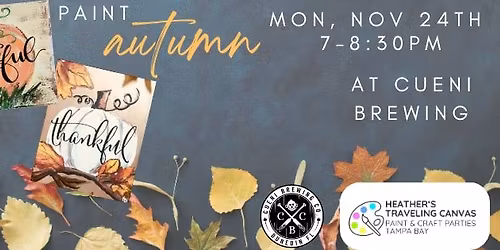 Thanksgiving Painting Party at Cueni Brewing Co.
