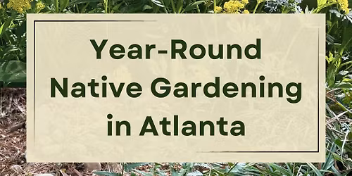 Year-Round Native Gardening in Atlanta