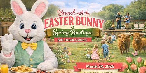 Brunch with the Easter Bunny (+ Admission to Spring Boutique)