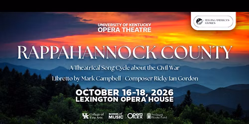 University of Kentucky Opera Theatre presents Rappahannock County