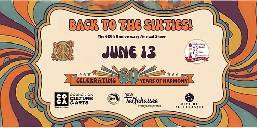 Back to the Sixties! - The Capital Chordsmen's 60th Anniversary Show!