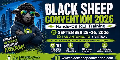 Black Sheep Convention 2026: Hands-On REI Training