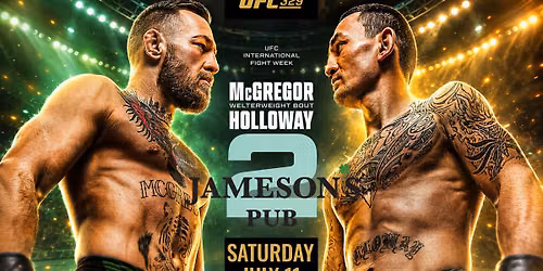 UFC 329 McGregor vs Holloway 2