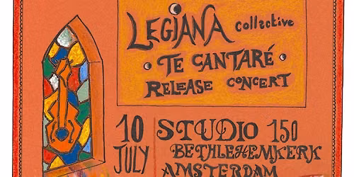 Legiana Collective Album Release 10 July Studio 150