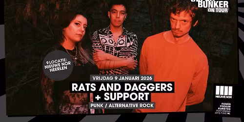 Rats and Daggers + supports