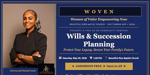 "Wills & Succession Planning"