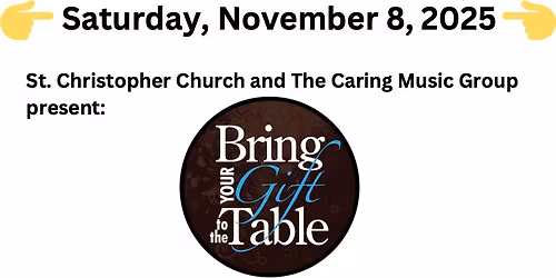 Bring Your Gift to the Table GALA FUNdraiser