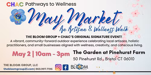 Pathways to Wellness MAY MARKET, Artisan & Wellness Walk