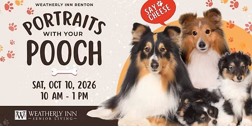 Portraits with your Pooch
