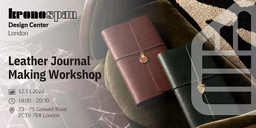 Leather Journal Making Workshop